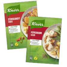 Knorr droge mix voor saus of maaltijd